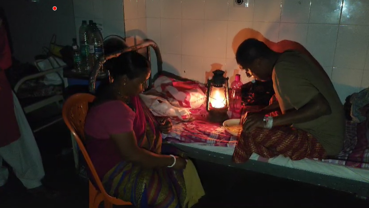 Tripura’s Bishalgarh Sub-Divisional Hospital Runs on Candlelight and Lanterns Amid Severe Power Crisis.