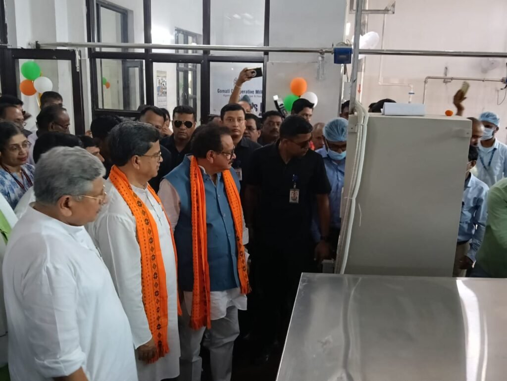 Tripura's largest dairy facility gets boost with launch of second unit