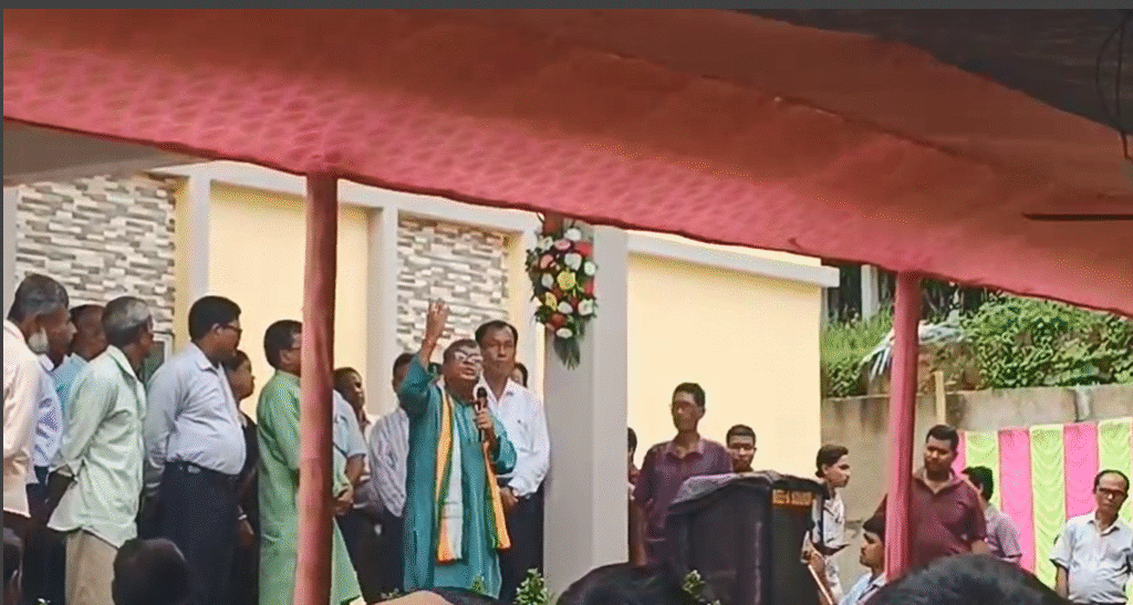 Minister Ratna Lal Nath Inaugurates Amarapur Agricultural Development Center