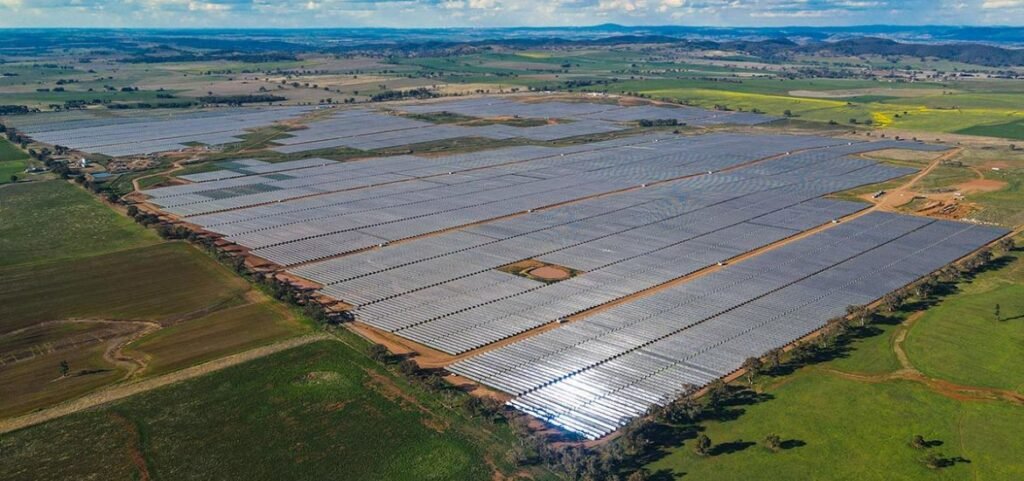 Solar Panel near a lake