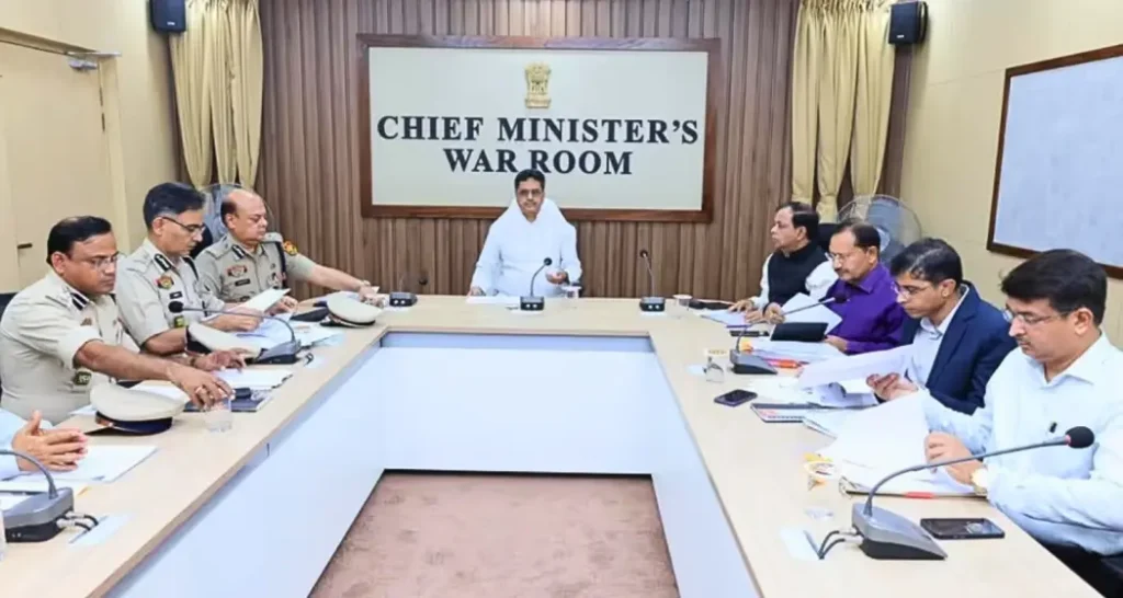 War room of Tripura CM