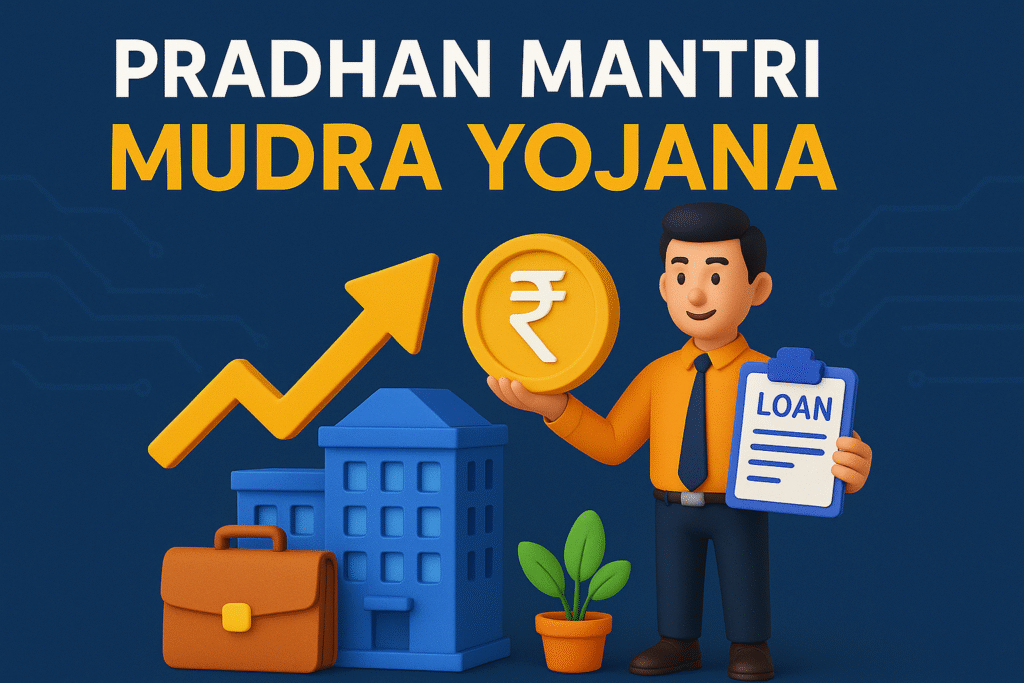 Infographic of Pradhan Mantri Mudra Yojana