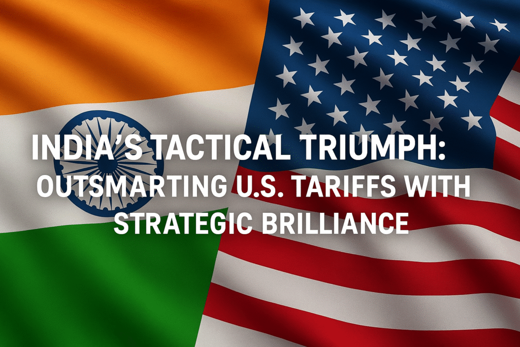 India’s Strategic Breakthrough: Outsmarting U.S. Tariffs on the Global Chessboard