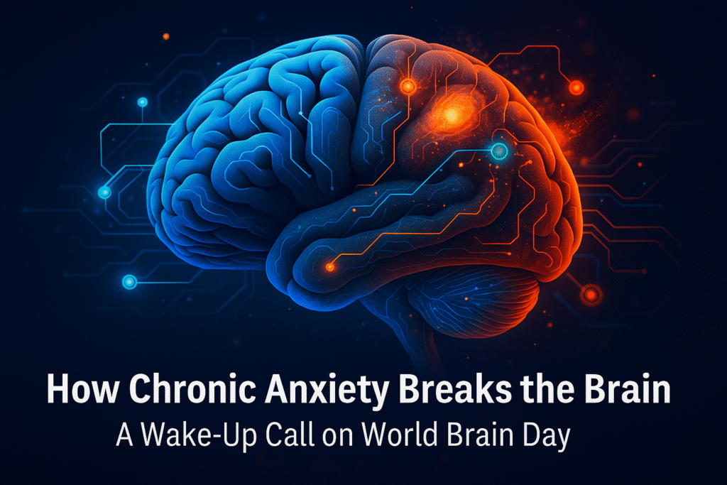 How Chronic Anxiety Breaks the Brain