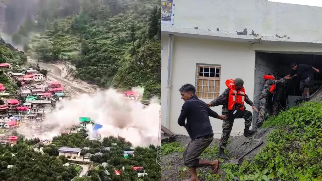 Cloud Burst at Uttarkashi