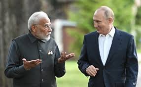 ‘Colonial Era Over… Can’t Use This Tone’: Putin Defends India Amid US Tariffs Modi and Putin talking to each other