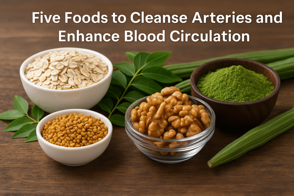 Five Everyday Foods to Cleanse Arteries and Boost Blood Circulation